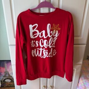 Baby it’s Cold outside red Christmas Shirt!